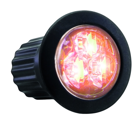 Strands Riktat Blixtljus Rund 3 LED i gruppen Billjud / LED-Belysning / LED-lampor / Blixtljus hos BRL (872850190HPA)