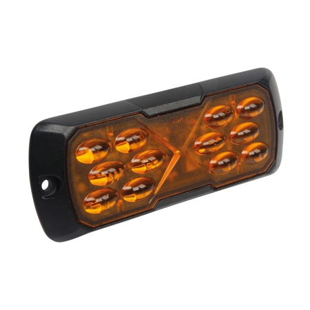 Strands Slim Fisheye Riktat Blixtljus 12 LED i gruppen Billjud / LED-Belysning / LED-lampor / Blixtljus hos BRL (872850195HPA)