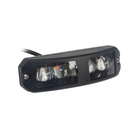 Strands Curved Riktat Blixtljus Orange LED i gruppen Billjud / LED-Belysning / LED-lampor / Blixtljus hos BRL (872850197HPA)