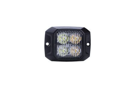 Strands Duo Riktat Blixtljus Orange/Vit 4 LED i gruppen Billjud / LED-Belysning / LED-lampor / Blixtljus hos BRL (872850204HPA)