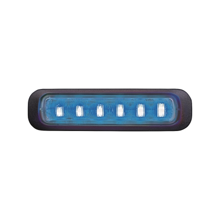 Strands Dark Knight Riktat Blixtljus Blue 6 LED i gruppen Billjud / LED-Belysning / LED-lampor / Blixtljus hos BRL (872850404B)