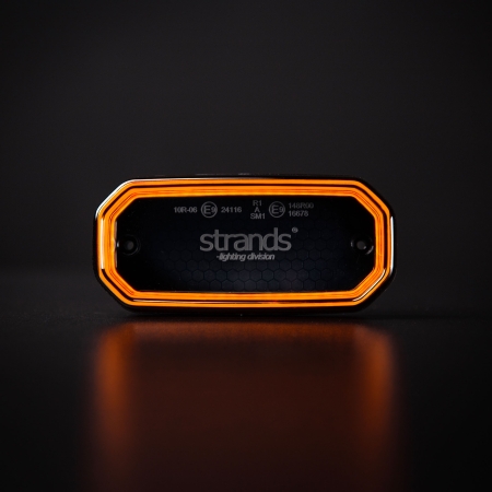 Strands For9T Scale Sidomarkering Orange i gruppen Billjud / LED-Belysning / LED-lampor / Extraljus hos BRL (872850452)