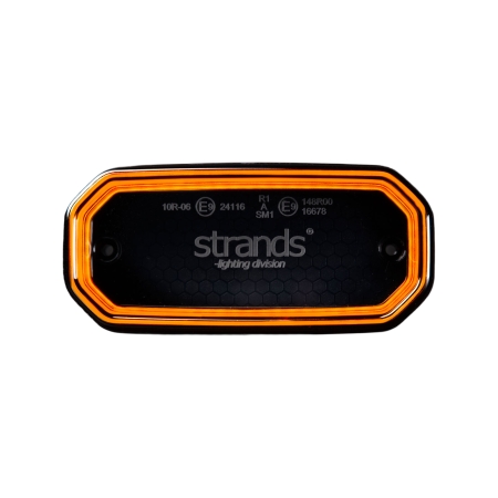 Strands For9T Scale Sidomarkering Orange i gruppen Billjud / LED-Belysning / LED-lampor / Extraljus hos BRL (872850452)