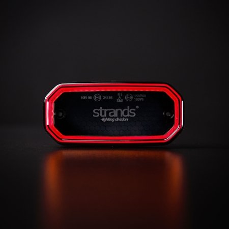 Strands For9T Scale Rött Positionsljus i gruppen Billjud / LED-Belysning / LED-lampor / Positionsljus hos BRL (872850453)