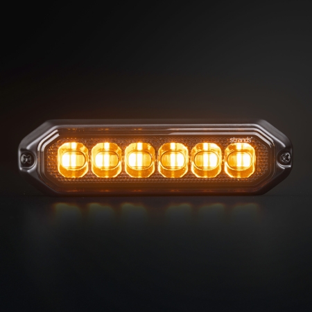 Strands Dark Knight Duo Riktat Blixtljus 6LED i gruppen Billjud / LED-Belysning / LED-lampor / Blixtljus hos BRL (872850460)