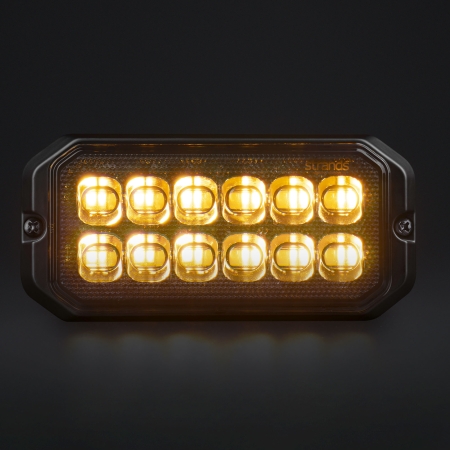 Strands Dark Knight Duo Riktat Blixtljus 12LED i gruppen Billjud / LED-Belysning / LED-lampor / Blixtljus hos BRL (872850461)