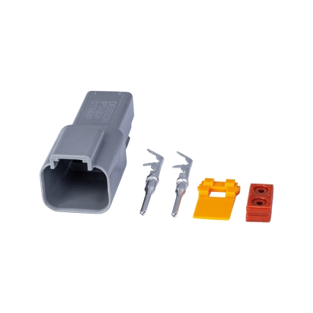 Strands DT-Kontakt Omonterad Hane,Lösa Delar Utan Kabel. i gruppen Billjud / LED-Belysning / Monteringstillbehör / Kablar och kontakter hos BRL (872AT062S)