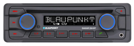 Blaupunkt Dakar 224, 24V stereo med Bluetooth och 2 par lågnivå med 4V, returexemplar i gruppen Billjud / Lastbil / Tillbehör hos BRL Electronics (872DAKAR224BTB1)