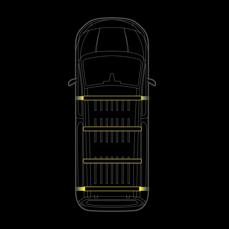 Strands Cruise Light C-Rack, Mercedes Vito 2014- i gruppen Billjud / Vad passar i min bil / Mercedes / Vito / Vito 2014-2023 hos BRL (872RRS2845440)