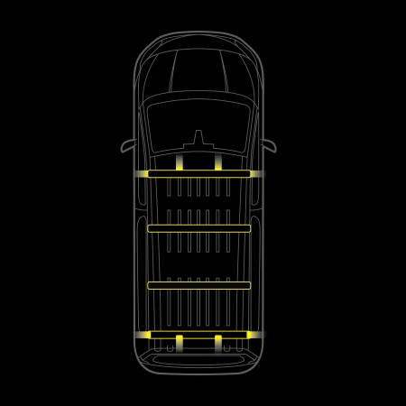 Strands Cruise Light C-Rack, Mercedes Vito 2014- i gruppen Billjud / Vad passar i min bil / Mercedes / Vito / Vito 2019-2024 hos BRL (872RRS2845444)