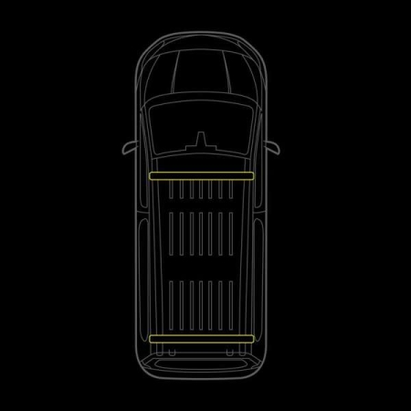 Strands Cruise Light C-Rack, för VW Transporter T7 i gruppen Billjud / Vad passar i min bil / Volkswagen / Transporter / Transporter T7 2022- hos BRL (872RRS4874200)