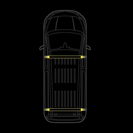 Strands Cruise Light C-Rack, för VW Transporter T7 i gruppen Billjud / Vad passar i min bil / Volkswagen / Transporter / Transporter T7 2022- hos BRL (872RRS4874240)