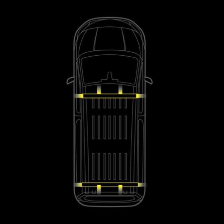 Strands Cruise Light C-Rack, för VW Transporter T7 i gruppen Billjud / Vad passar i min bil / Volkswagen / Transporter / Transporter T7 2022- hos BRL (872RRS4874244)