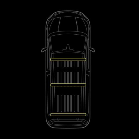 Strands Cruise Light C-Rack, för VW Transporter T7 i gruppen Billjud / Vad passar i min bil / Volkswagen / Transporter / Transporter T7 2022- hos BRL (872RRS4874300)