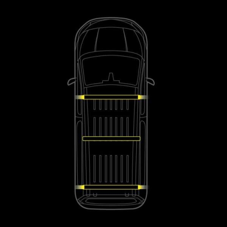 Strands Cruise Light C-Rack, Volkswagen Transporter T7 i gruppen Billjud / Vad passar i min bil / Volkswagen / Transporter / Transporter T7 2022- hos BRL (872RRS4874340)