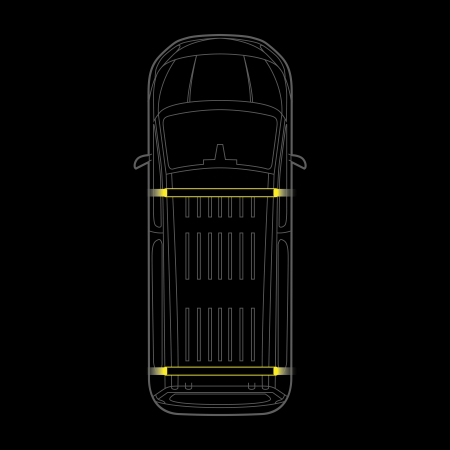 Strands Cruise Light C-Rack, VW Caddy Cargo 2021- i gruppen Billjud / Vad passar i min bil / Volkswagen / Caddy / Caddy Mk5 2022-2023 / Övrigt Caddy Mk5 2022-2023 hos BRL (872RRS4877240)