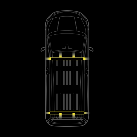 Strands Cruise Light C-Rack, VW Caddy Cargo 2021- i gruppen Billjud / Vad passar i min bil / Volkswagen / Caddy / Caddy Mk5 2022-2023 / Övrigt Caddy Mk5 2022-2023 hos BRL (872RRS4877244)