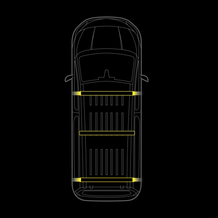 Strands Cruise Light C-Rack, VW Caddy Cargo 2021- i gruppen Billjud / Vad passar i min bil / Volkswagen / Caddy / Caddy Mk5 2022-2023 / Övrigt Caddy Mk5 2022-2023 hos BRL (872RRS4877340)