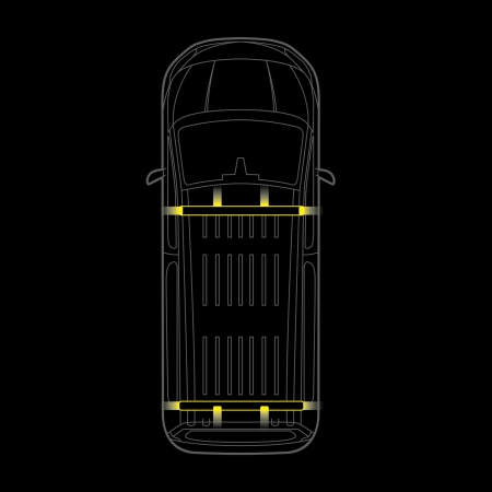 Strands Cruise Light C-Rack, för KIA PV5 i gruppen Billjud / Vad passar i min bil / Kia / PV5 / PV5 2025- hos BRL (872RRS5250244)