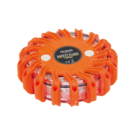 Strands Varning/Riktat Blixtljus Pucken Orange LED, 100H Batteritid i gruppen Billjud / LED-Belysning / LED-lampor / Blixtljus hos BRL (872TD90000)