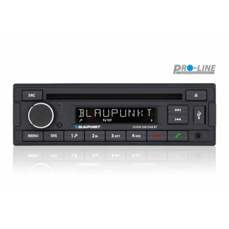 Blaupunkt Essen 200 DAB BT, retro bilstereo med Bluetooth, CD och DAB+ i gruppen Billjud / Bilstereo / Enkeldin hos BRL (873ESSEN200DABBT)