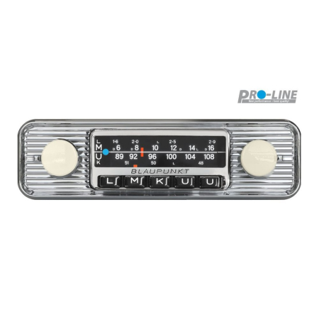 Blaupunkt Frankfurt Stereo Classic, modern 70-tals retrostereo i gruppen Billjud / Bilstereo / Enkeldin hos BRL (873FRANKFURTSTEREOCLASS)