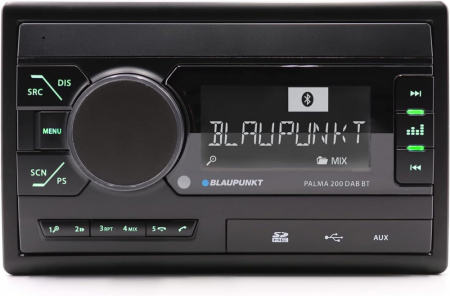 Blaupunkt Palma 200 DAB BT, dubbel-DIN med Bluetooth, returexemplar i gruppen Billjud / Bilstereo / Dubbeldin hos BRL (873PALMA200DABBTB1)