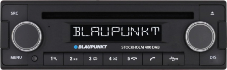 Blaupunkt Stockholm 400 DAB, retro bilstereo med Bluetooth och DAB+