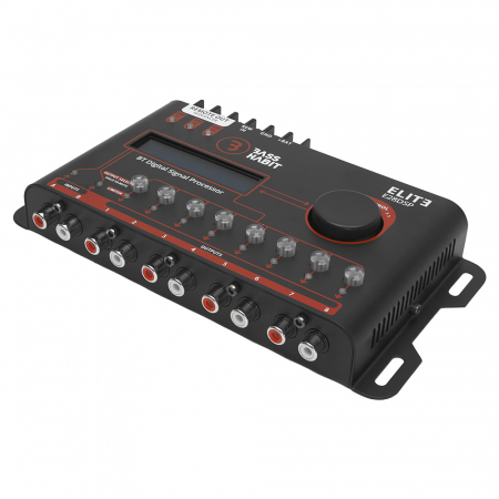 Bass Habit Elite E28DSP, kraftfull ljudprocessor i gruppen Billjud / Slutsteg / Ljudprocessorer hos BRL Electronics (890E28DSP)