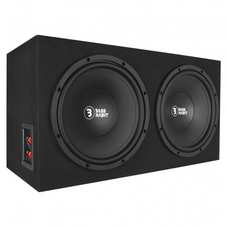Bass Habit Play PL212, 2x12 tum portad baslåda. Returexemplar i gruppen Billjud / Bas / Passiv baslåda hos BRL (890PL212B2)