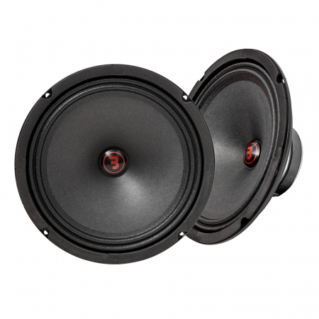 Bass Habit Rebel SR200M, 8 tums midbasar, returexemplar i gruppen Billjud / Bilhögtalare / Midbasar / Mellanregister hos BRL (890SR200MB1)