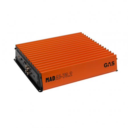 GAS MAD A1-70.2, tvåkanaligt slutsteg i gruppen Billjud / Slutsteg / Tvåkanals hos BRL Electronics (900MADA1702)