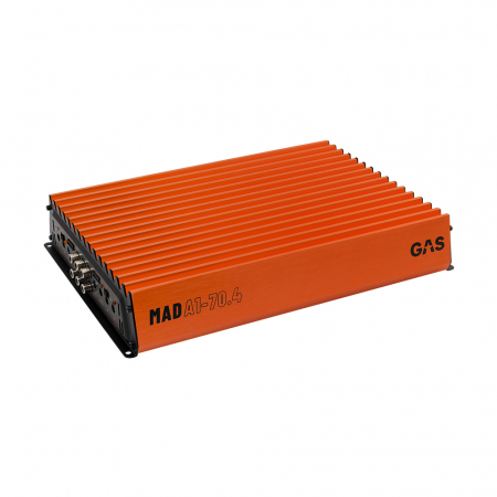 GAS MAD A1-70.4, fyrkanaligt slutsteg i gruppen Billjud / Slutsteg / Fyrkanals hos BRL Electronics (900MADA1704)