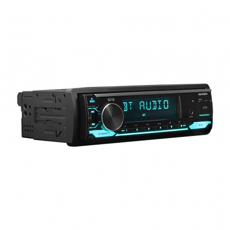 GAS MAD M130-BTN bilstereo med Bluetooth, DSP och 3 par lågnivå, returexemplar i gruppen Billjud / Bilstereo / Enkeldin hos BRL (900MADM130BTNB1)