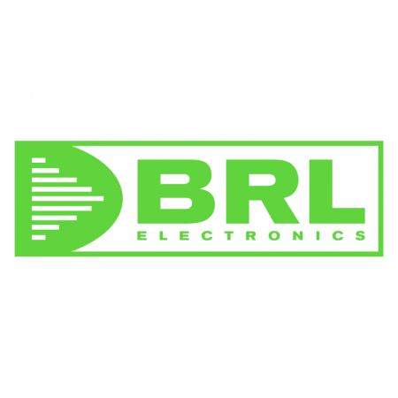 BRL Klistermärke 30x10.5cm - Grön i gruppen Billjud / Tillbehör / Merchandise hos BRL Electronics (90530X105G)