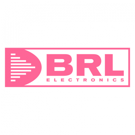 BRL Klistermärke 30x10.5cm - Rosa i gruppen Billjud / Tillbehör / Merchandise hos BRL Electronics (90530X105P)
