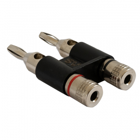 GAS banankontakt, upp till 4mm² högtalarkabel i gruppen Billjud / Kablar / Kabeltillbehör hos BRL Electronics (910BPC2)
