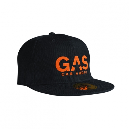GAS Car Audio Keps, Svart/Orange i gruppen Billjud / Tillbehör / Merchandise hos BRL Electronics (910CAP)