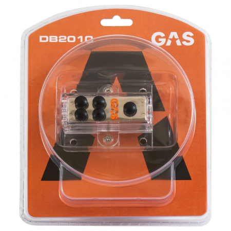 GAS Distributionsblock 1x20mm² till 4x10mm² i gruppen Billjud / Tillbehör / Monteringstillbehör hos BRL Electronics (910DB2010)