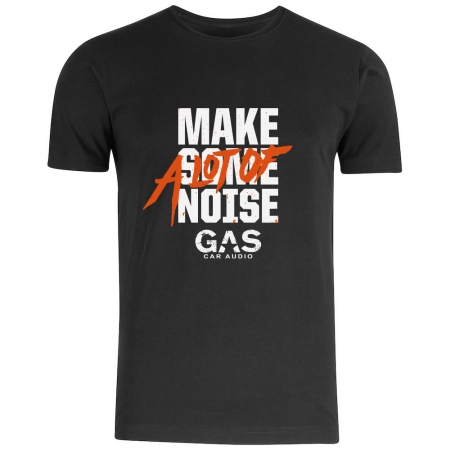 Svart T-shirt med texten \