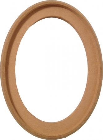 6x9 tum MDF-ring oval