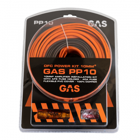 GAS PP10, 10mm² OFC-kabelkit  i gruppen Billyd / Kabler / Kabelkit hos BRL Electronics (910PP10)