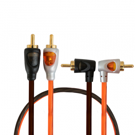 GAS RC05T RCA-kabel, 0.5 meter i gruppen Billjud / Kablar / Lågnivåkabel hos BRL Electronics (910RC05T)