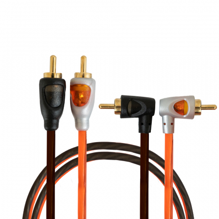 GAS RC1T RCA-kabel, 1 meter i gruppen Billjud / Kablar / Lågnivåkabel hos BRL Electronics (910RC1T)