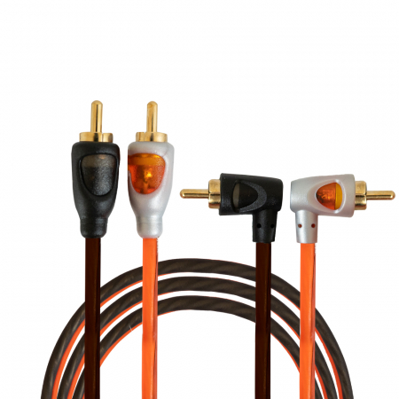 GAS RC2T RCA-kabel, 2 meter i gruppen Billyd / Kabler / Lavnivåkabel hos BRL Electronics (910RC2T)
