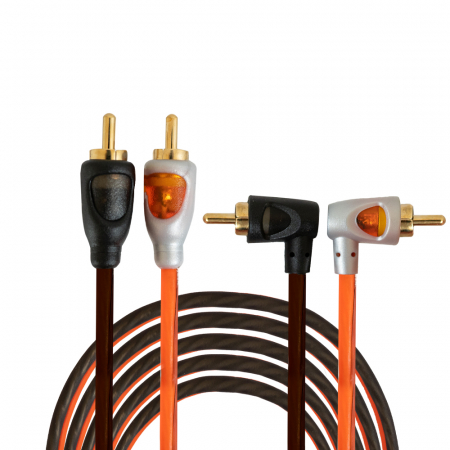 GAS RC55T RCA-kabel, 5.5 meter i gruppen Billjud / Kablar / Lågnivåkabel hos BRL Electronics (910RC55T)