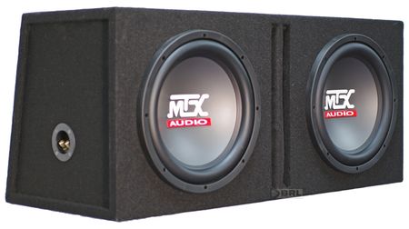 Baspaket med 2x12 tum MTX basar och låda i gruppen Billjud / Bas / Passiv baslåda hos BRL (910VE212PKT)