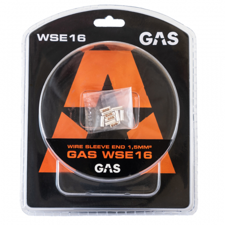 GAS 10-pack änd-/kabelhylsor, 1.5mm²-kabel i gruppen Billjud / Tillbehör / Monteringstillbehör hos BRL Electronics (910WSE16)