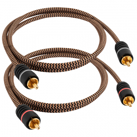 Proson Arctic RCA-kabel, 1 meter i gruppen Lyd til hjemmet / Kabler / Analog kabel hos BRL Electronics (991ARRCA1)