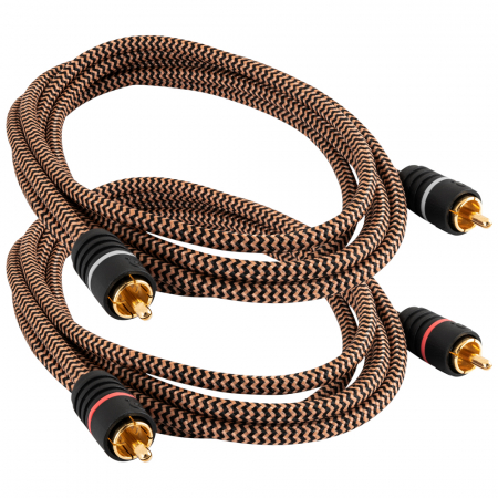 Proson Arctic RCA-kabel, 3 meter i gruppen Lyd til hjemmet / Kabler / Analog kabel hos BRL Electronics (991ARRCA3)